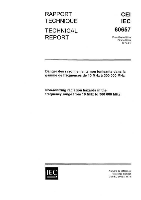 Cover IEC 60657:1979